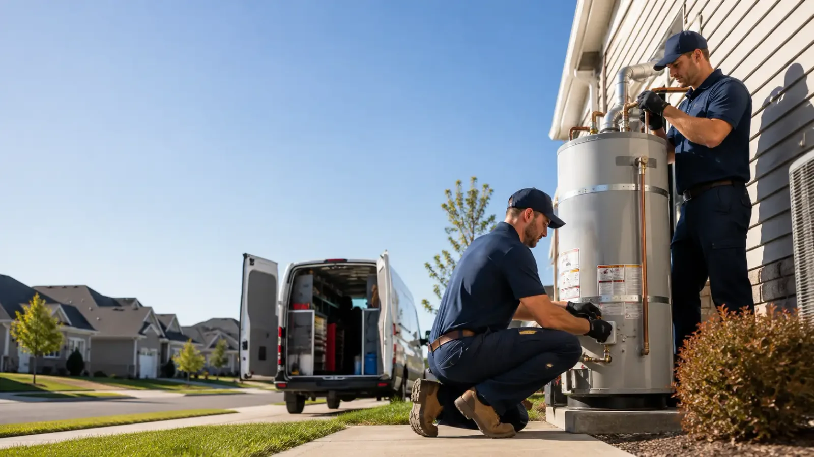 Water Heater Installation in Delaware, OH